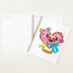 Ik hou van Pugs! Planner