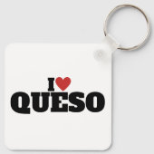 Ik hou van Queso Sleutelhanger (Achterkant)