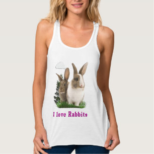Ik hou van Rabbitts Tanktop