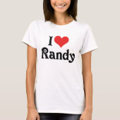 Ik hou van Randy T-shirt (Voorkant)