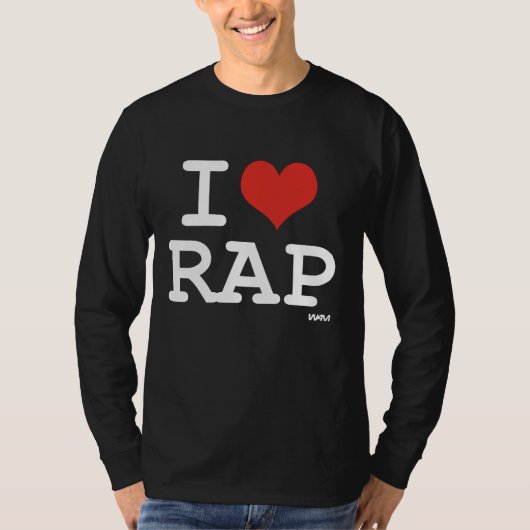 Ik hou van Rap T-shirt (Voorkant)