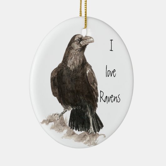 Ik hou van Ravens Ornament (Rechts)