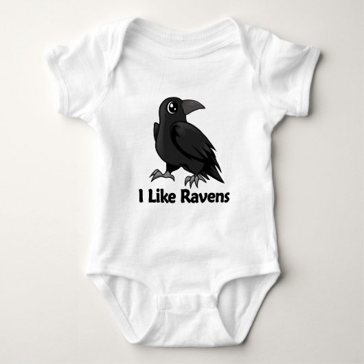 Ik hou van Ravens Romper (Voorkant)