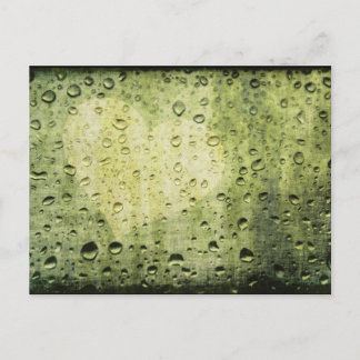 ik hou van regen briefkaart