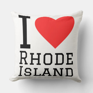 Ik hou van Rhode Island Kussen