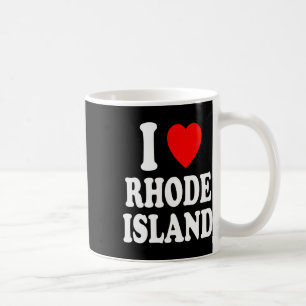 Ik hou van Rhode Island Reizen Toerisme Vakantie Koffiemok