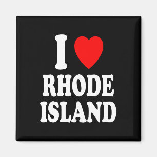 Ik hou van Rhode Island Reizen Toerisme Vakantie Magneet