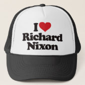 Ik hou van Richard Nixon Trucker Pet (Voorkant)