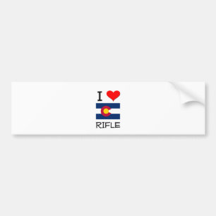 Ik hou van RIFLE Colorado Bumpersticker