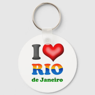 Ik hou van Rio de Janeiro, Brazilië De prachtige  Sleutelhanger