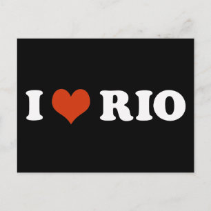 Ik hou van Rio de Janeiro Briefkaart