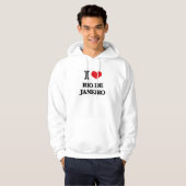 Ik hou van Rio De Janeiro Hoodie (Voorkant volledig)