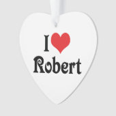 Ik hou van Robert Ornament (voorkant)