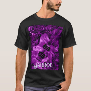 Ik hou van Rock 'N Roll Elektrische Gitaar Geperso T-shirt