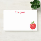 Ik hou van rode homeschool appel post-it® notes (Kantoor)