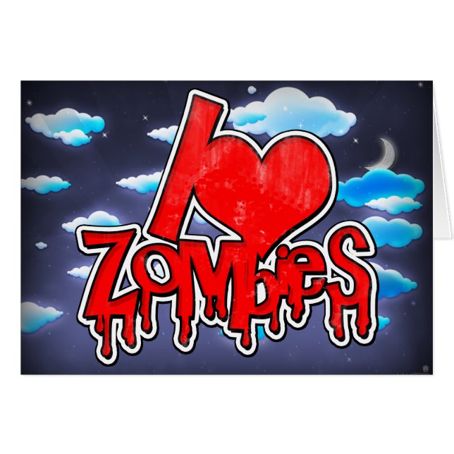 Ik hou van rode zombies (Voorkant Horizontaal)