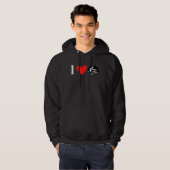 Ik hou van roeiroeier tshirt (Voorkant volledig)