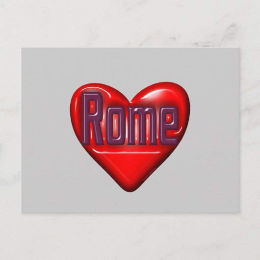 Ik hou van Rome Briefkaart (Voorkant)