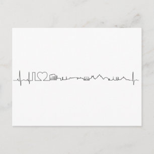 Ik hou van Rome (ecg-stijl) souvenir Briefkaart