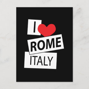 Ik hou van Rome Italië Briefkaart