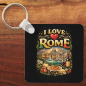 Ik hou van Rome Sleutelhanger (Voorkant)