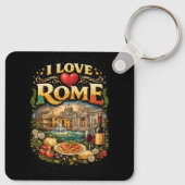 Ik hou van Rome Sleutelhanger (Achterkant)