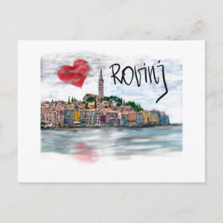 Ik hou van Rovinj Briefkaart