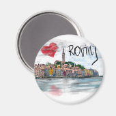 Ik hou van Rovinj Magneet (Voorkant / Achterkant)