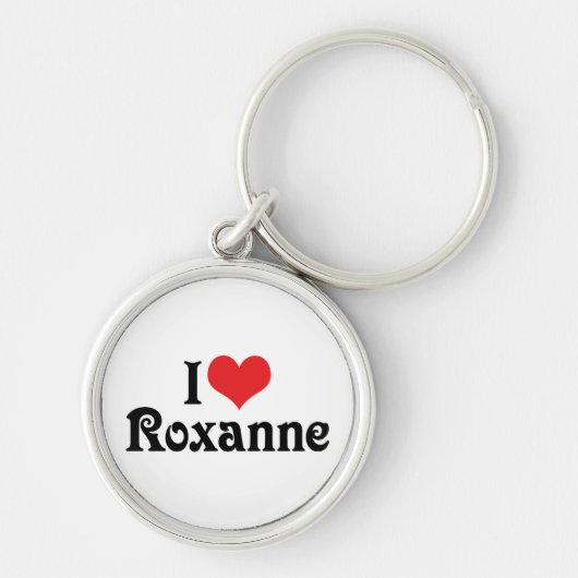 Ik hou van Roxanne Sleutelhanger (Voorkant)