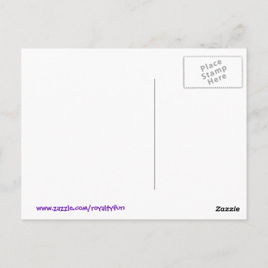 Ik hou van Royal Weddings T-shirts, Mokken, gesche Briefkaart (Achterkant)