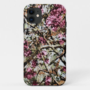 Ik hou van Roze Camo iPhone 11 Hoesje