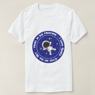 Ik hou van ruimte t-shirt