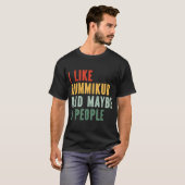 Ik hou van Rummikub en als 3 mensen T-shirt (Voorkant volledig)
