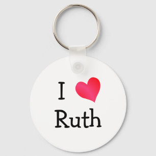 Ik hou van Ruth Sleutelhanger