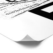 Ik hou van RX-7 drijven Poster (Hoek)