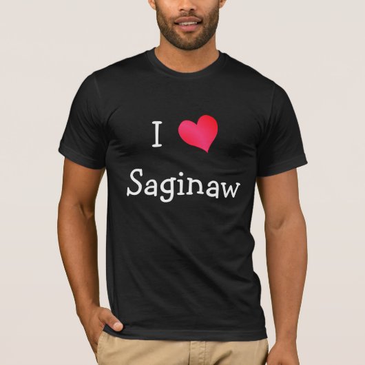 Ik hou van Saginaw T-shirt (Voorkant)