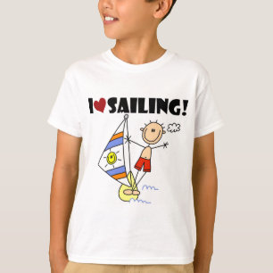 Ik hou van Sailing T-shirts en cadeaus