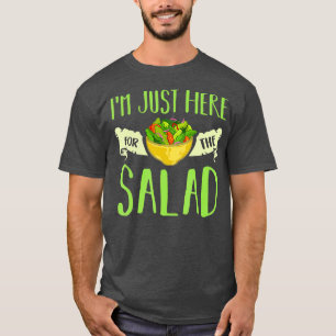 Ik hou van Salad Vegan Gift Dressing Bowl T-shirt