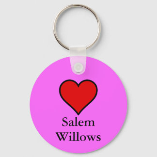 Ik hou van Salem Willows Sleutelhanger