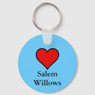 Ik hou van Salem Willows Sleutelhanger