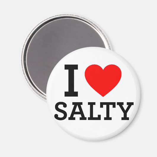 Ik hou van Salty Magneet (Voorkant / Achterkant)