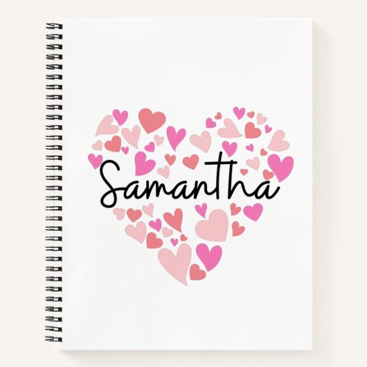 Ik hou van Samantha Notitieboek (Voorkant)