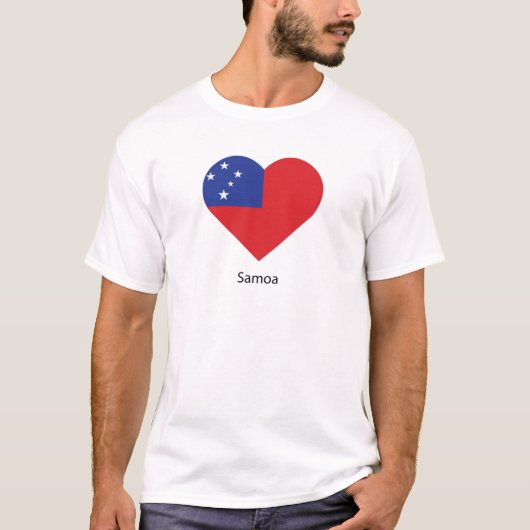 Ik hou van Samoa T-shirt (Voorkant)