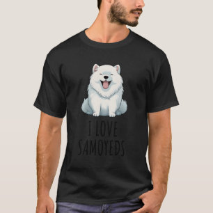 Ik hou van Samoyeds T-shirt