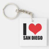 Ik hou van San Diego Sleutelhanger (voorkant)
