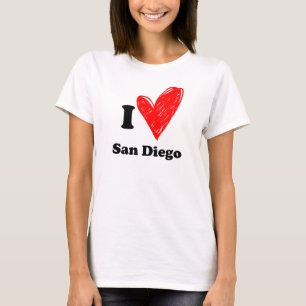 Ik hou van San Diego T-shirt