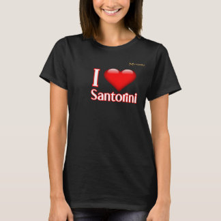 Ik hou van Santorini T-shirt