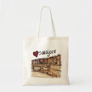 Ik hou van Sarajevo Tote Bag