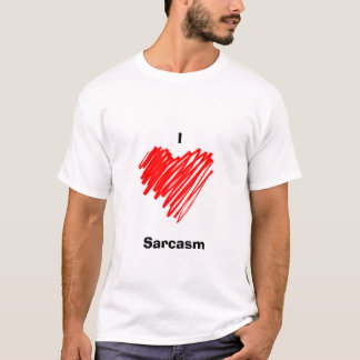 Ik hou van sarcasme t-shirt