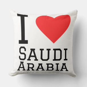 Ik hou van Saudi-Arabië Kussen